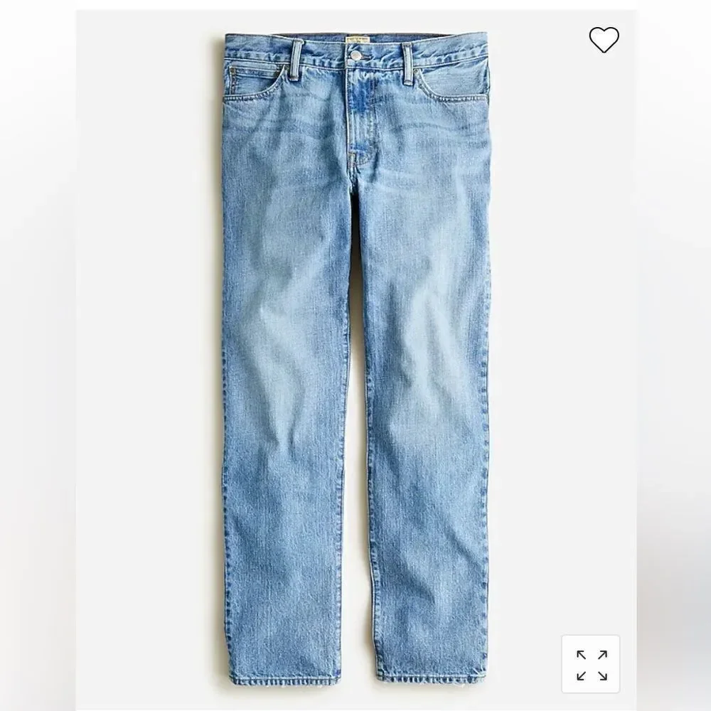 J. Crew Classic Straight-fit jean in five-year wash